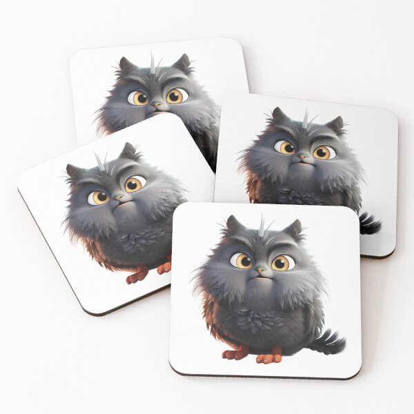 Item preview, CatOwl Cat and Owl designed and sold by FastlaneID.