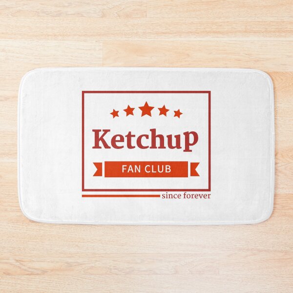 Item preview, Ketchup Fan Club since forever designed and sold by WhitepaperStyle.