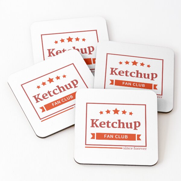 Item preview, Ketchup Fan Club since forever designed and sold by WhitepaperStyle.