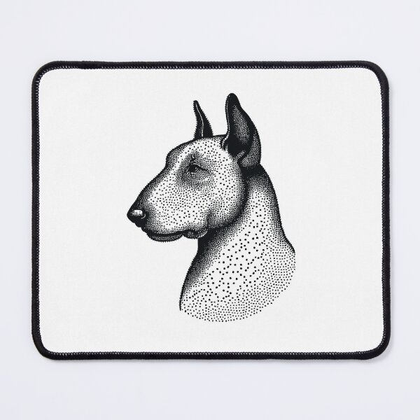 Item preview, love Bullterrier Inked: Captivating Sticker Featuring a Tattooed Bullterrier, Celebrating the Artistry and Love for Bullterriers in a Unique Design designed and sold by Koolzilla.