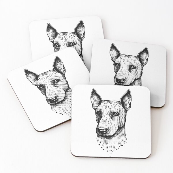 Item preview, Tattoo inspiration, Sticker collection Bullterrier Inked: Captivating Sticker Featuring a Tattooed Bullterrier, Celebrating the Artistry and Love for Bullterriers in a Unique Design designed and sold by Koolzilla.