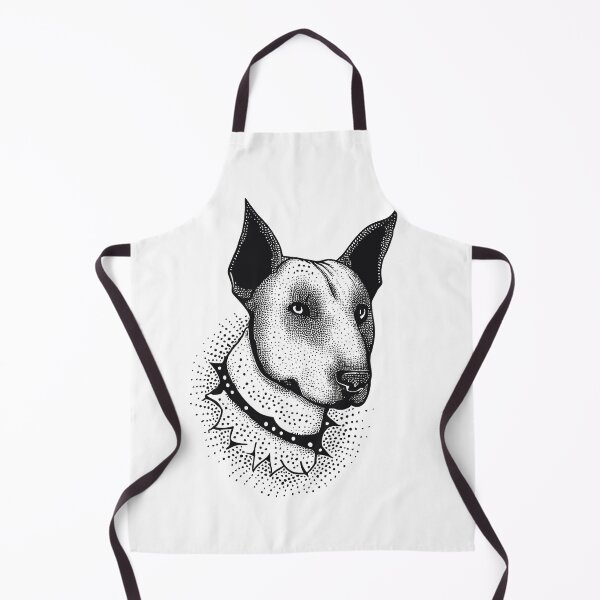 Item preview, Tattooed dog Sticker collection Bullterrier Inked: Captivating Sticker Featuring a Tattooed Bullterrier, Celebrating the Artistry and Love for Bullterriers in a Unique Design designed and sold by Koolzilla.