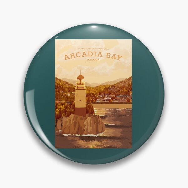 Item preview, Life is Strange - Arcadia Bay Travel Poster (Sunset)   	 designed and sold by wfrucmcks24.