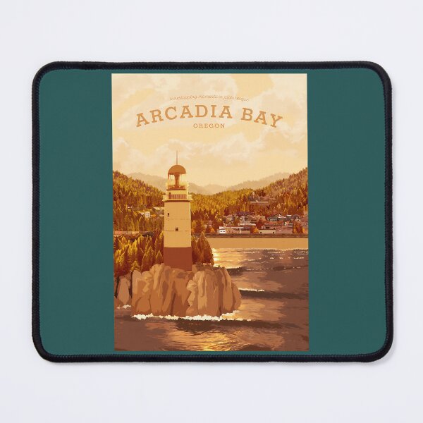 Item preview, Life is Strange - Arcadia Bay Travel Poster (Sunset)   	 designed and sold by wfrucmcks24.