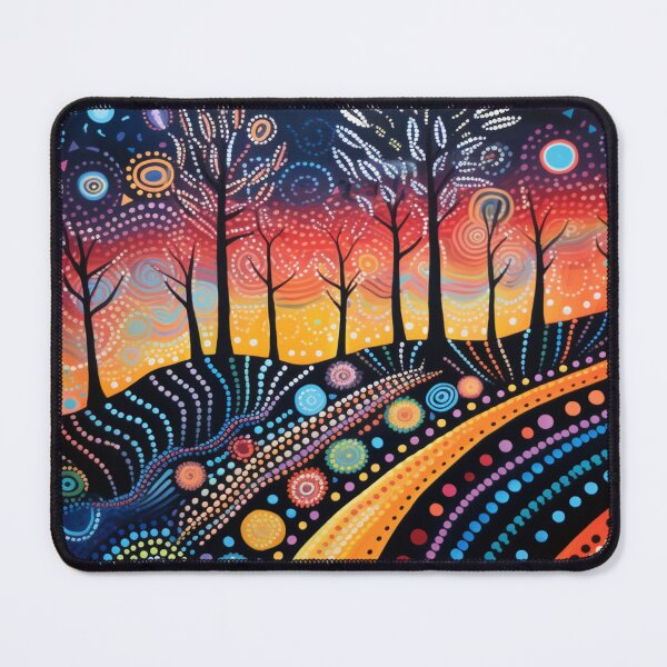 Item preview, ABORIGINAL POP ART LANDSCAPE designed and sold by Anki-ConceptArt.