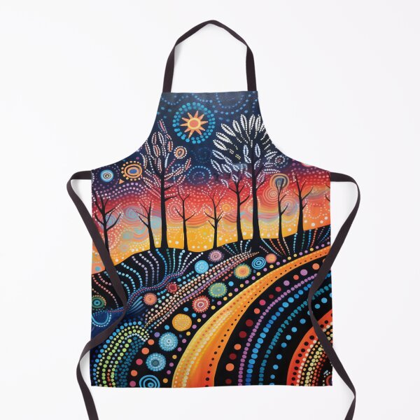 Item preview, ABORIGINAL POP ART LANDSCAPE designed and sold by Anki-ConceptArt.