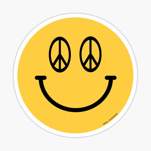 vintage ©️1995 歪みsmile ♡ peace しゃれ design Tee