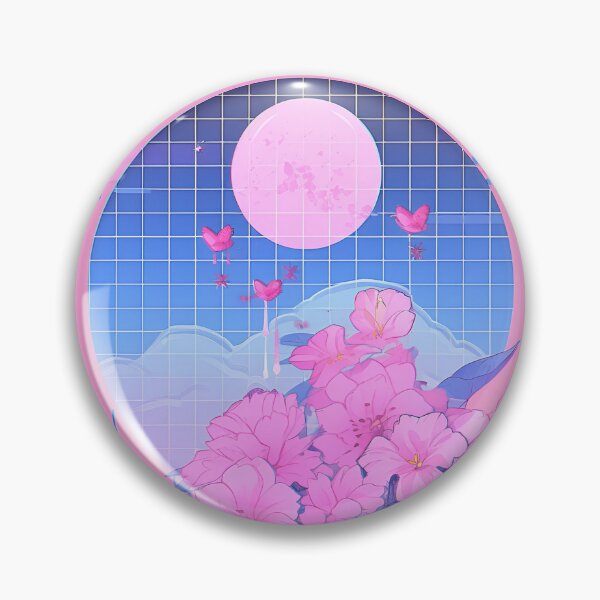 Item preview, Flores de ondas de vapor designed and sold by MarsCreativeLab.