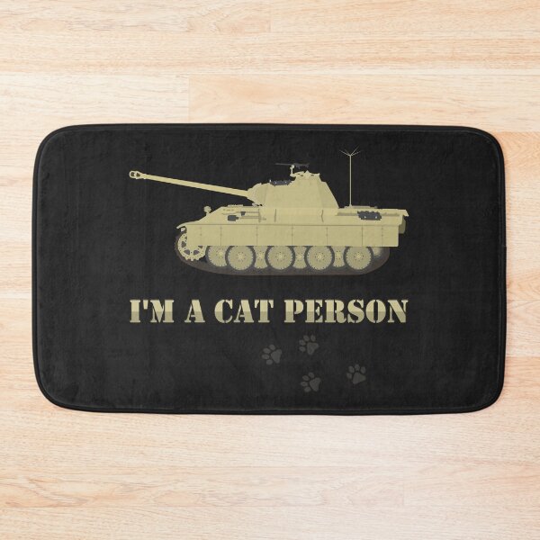 Item preview, Im A Cat Person Panzer V Panther designed and sold by FAawRay.