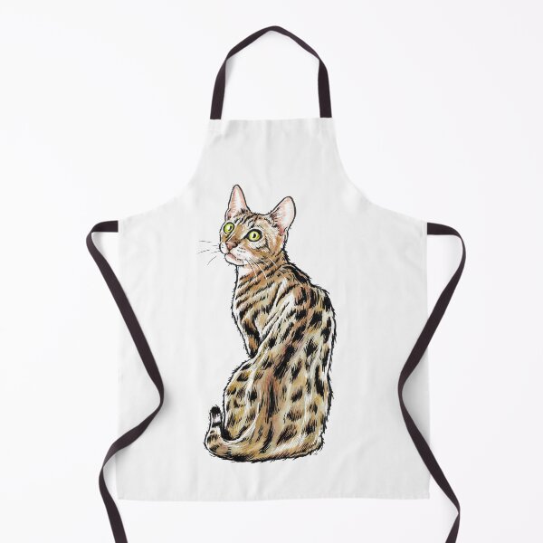 Artikelvorschau, Bengal Katze Aquarell entworfen und verkauft von Motivburg.