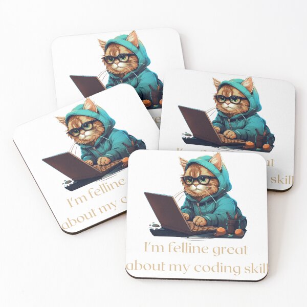 Item preview, Coding cat designed and sold by GeoColl.