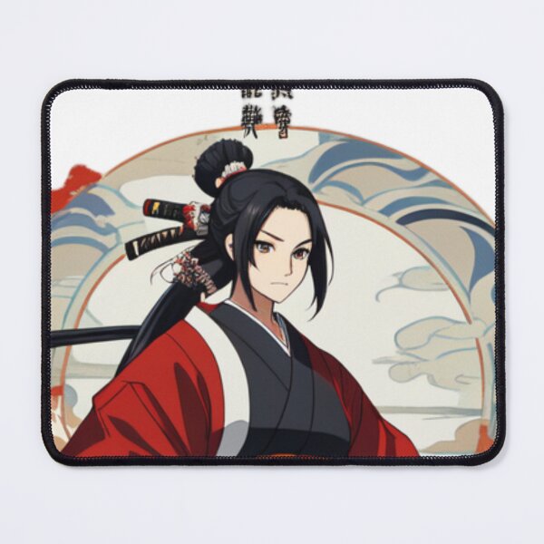 Item preview, Samurai female Warrior in Anime Style- Essential T-shirt  designed and sold by PatriciaReyes.