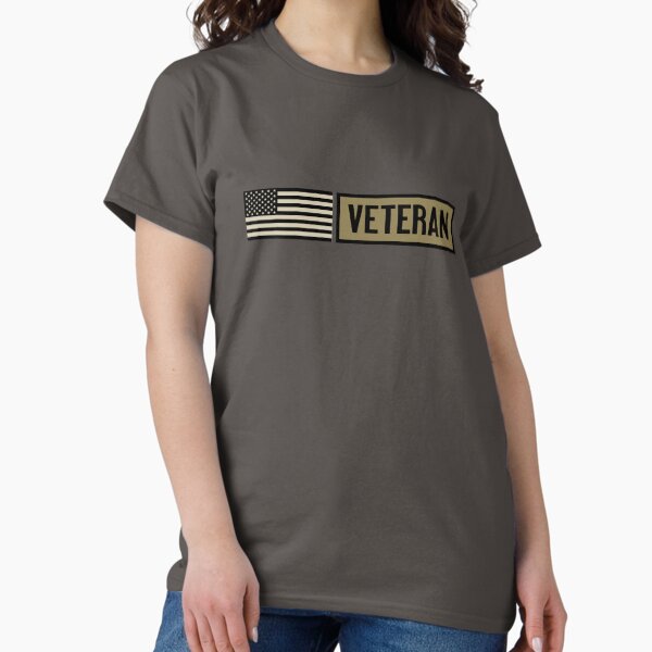 Vista previa del artículo con la obra «Militar: Veterano», diseñado y vendido por Jared Davies.
