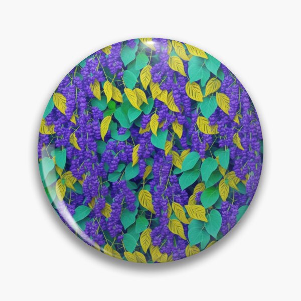 Artikelvorschau, Wisteria Leaves repeating pattern entworfen und verkauft von kiyaansh16.