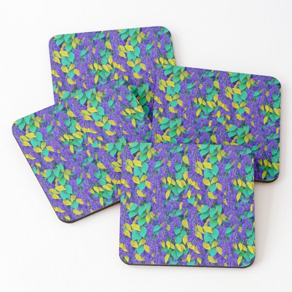 Artikelvorschau, Wisteria Leaves repeating pattern entworfen und verkauft von kiyaansh16.