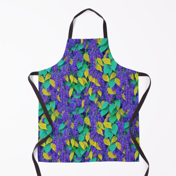 Artikelvorschau, Wisteria Leaves repeating pattern entworfen und verkauft von kiyaansh16.