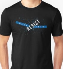 Resist Blue ISIS Unisex T-Shirt