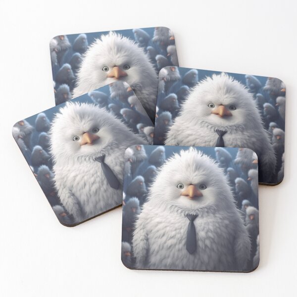 Item preview, BIRD Going Office With Tie And Fur  designed and sold by gabbargod.