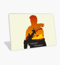 Größe aus kleinen Anfängen Laptop Skin