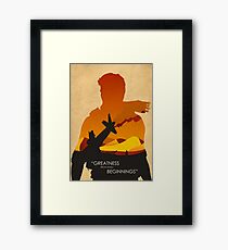 Greatness from small beginnings Framed Print