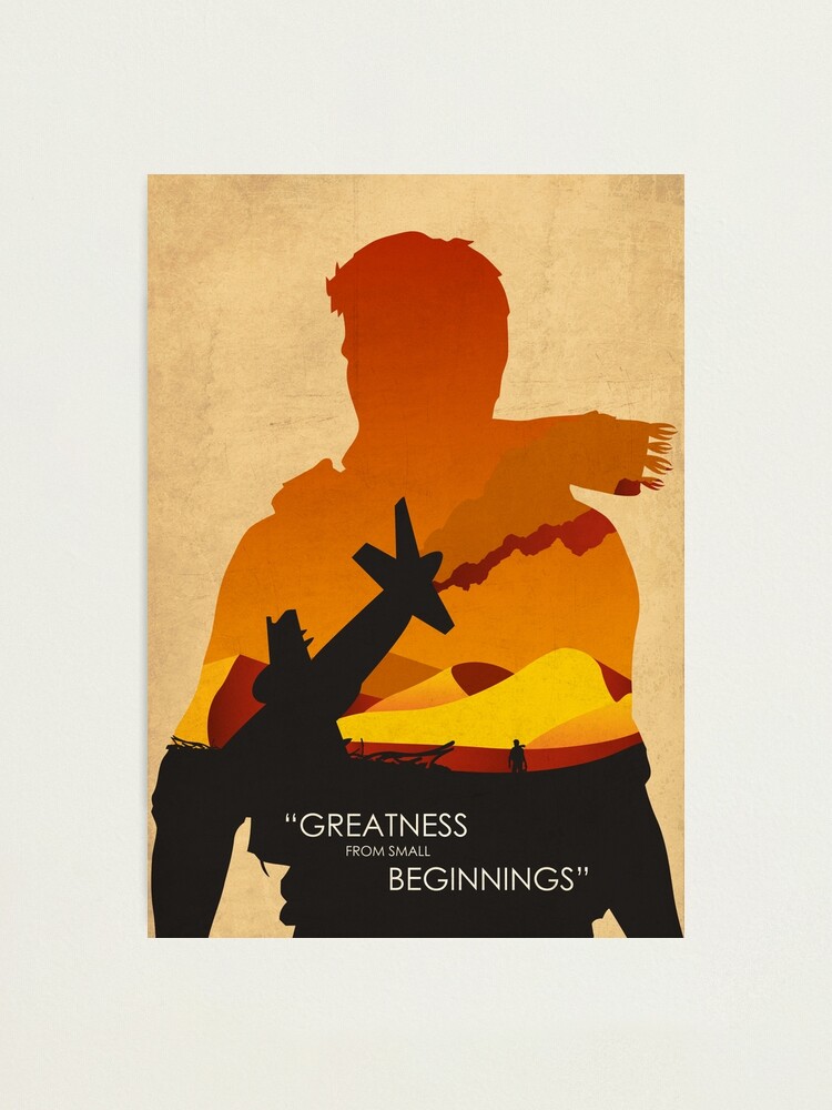 Alternate view of Greatness from small beginnings Photographic Print