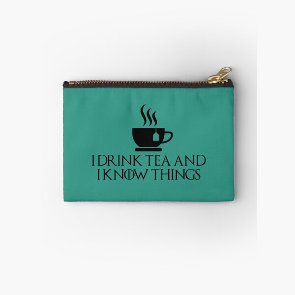 Item preview, I Drink Tea and I Know Things 	 	 designed and sold by jkleacndtjj56.