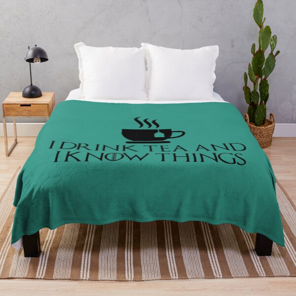 Item preview, I Drink Tea and I Know Things 	 	 designed and sold by jkleacndtjj56.