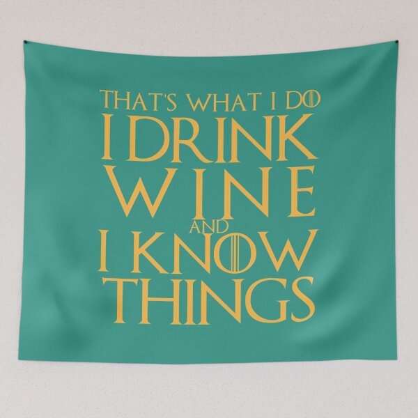 Item preview, I Drink Wine and I Know Things   Scoop  	 designed and sold by jkleacndtjj56.