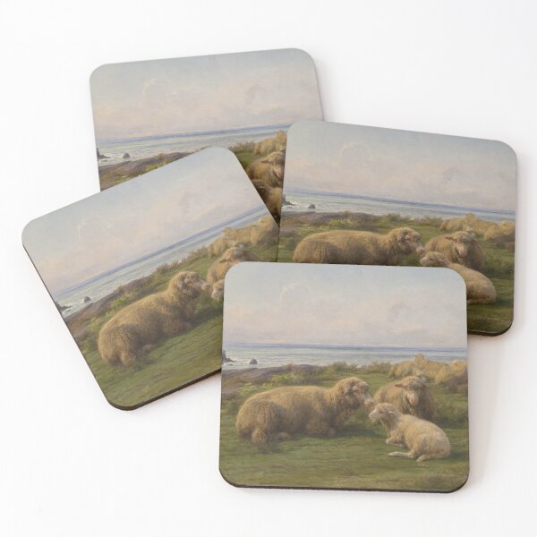 Item preview, Sheep by the Sea (1865) - Rosa Bonheur designed and sold by SALON DES ARTS.
