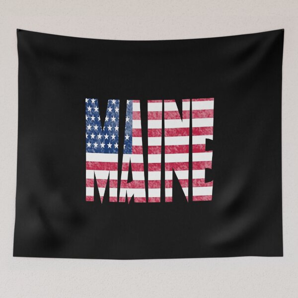 Item preview, Maine state  designed and sold by halazidan.