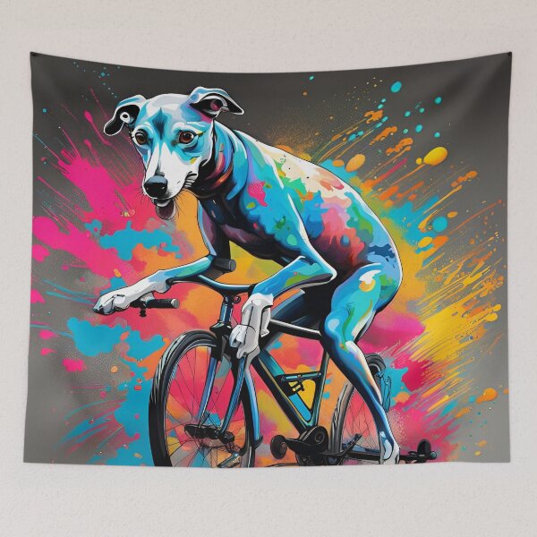 Item preview, Whippet Sports Offroad Mountain Bike Cyclist designed and sold by Ameiva-Apparel.