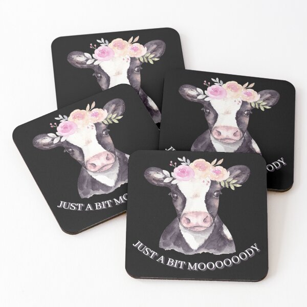 Item preview, Just a Bit Moody Cow designed and sold by Paula Helit.