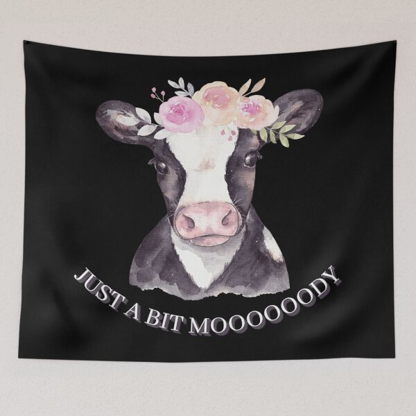 Item preview, Just a Bit Moody Cow designed and sold by Paula Helit.