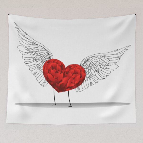 Item preview, put wings to your heart designed and sold by ritusdesigns.