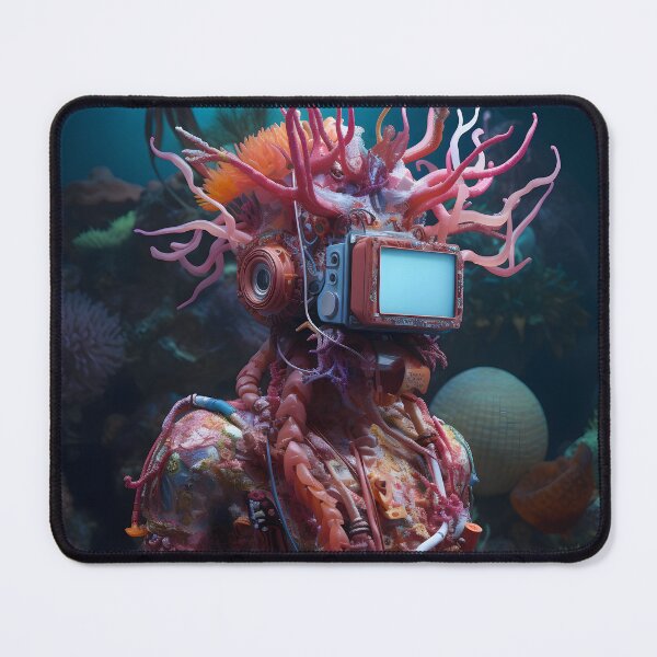 Item preview, Robo-Coral Surrealism 1 designed and sold by Lacuna Ipsum.