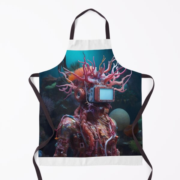 Item preview, Robo-Coral Surrealism 1 designed and sold by Lacuna Ipsum.