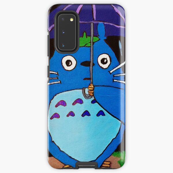 In the Rain with Totoro Samsung Galaxy Tough Case