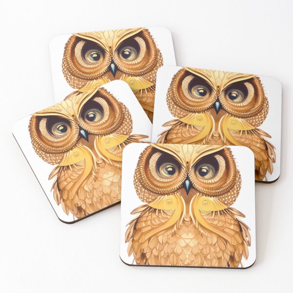 Item preview, Golden Owl = Golden Hour - Cherish It! designed and sold by ArtstageAsia.