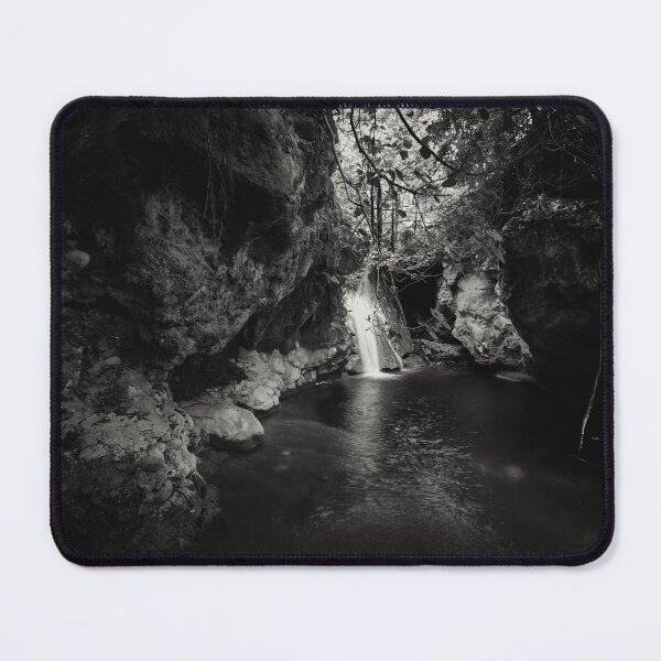 Item preview, Kefalogourna Waterfalls - Theologos. Thassos 2023 55 bw designed and sold by Jouko Lehto Photography.
