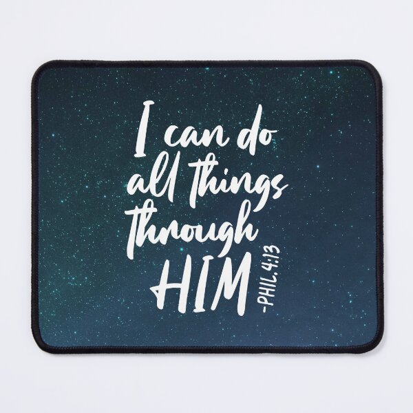 Item preview, Phil 4:13 I Can Do All Things Starry Night designed and sold by amazingjoy.