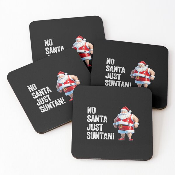Item preview, Suntan Santa Claus Father Christmas in July holiday summer designed and sold by w1ckerman.