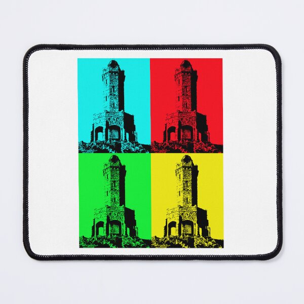Item preview, Darwen tower pop art designed and sold by mrmarkeden.