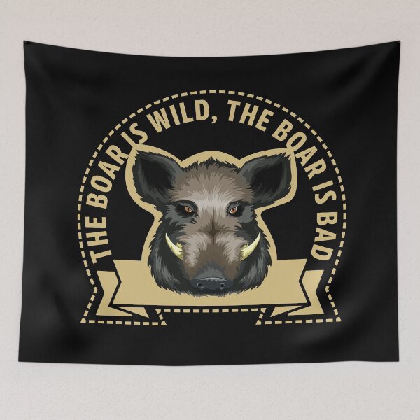 Item preview, The boar is wild, the boar is bad designed and sold by Wojtgor.