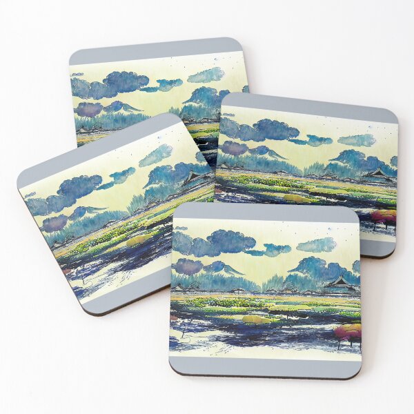 Item preview, japanese landscape designed and sold by camillefct.