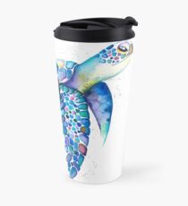Rainbow Sea Turtle Travel Mug