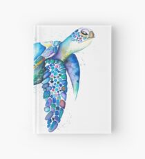 Rainbow Sea Turtle Hardcover Journal