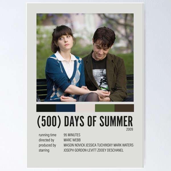 500) days of summer Poster by inesmnsi