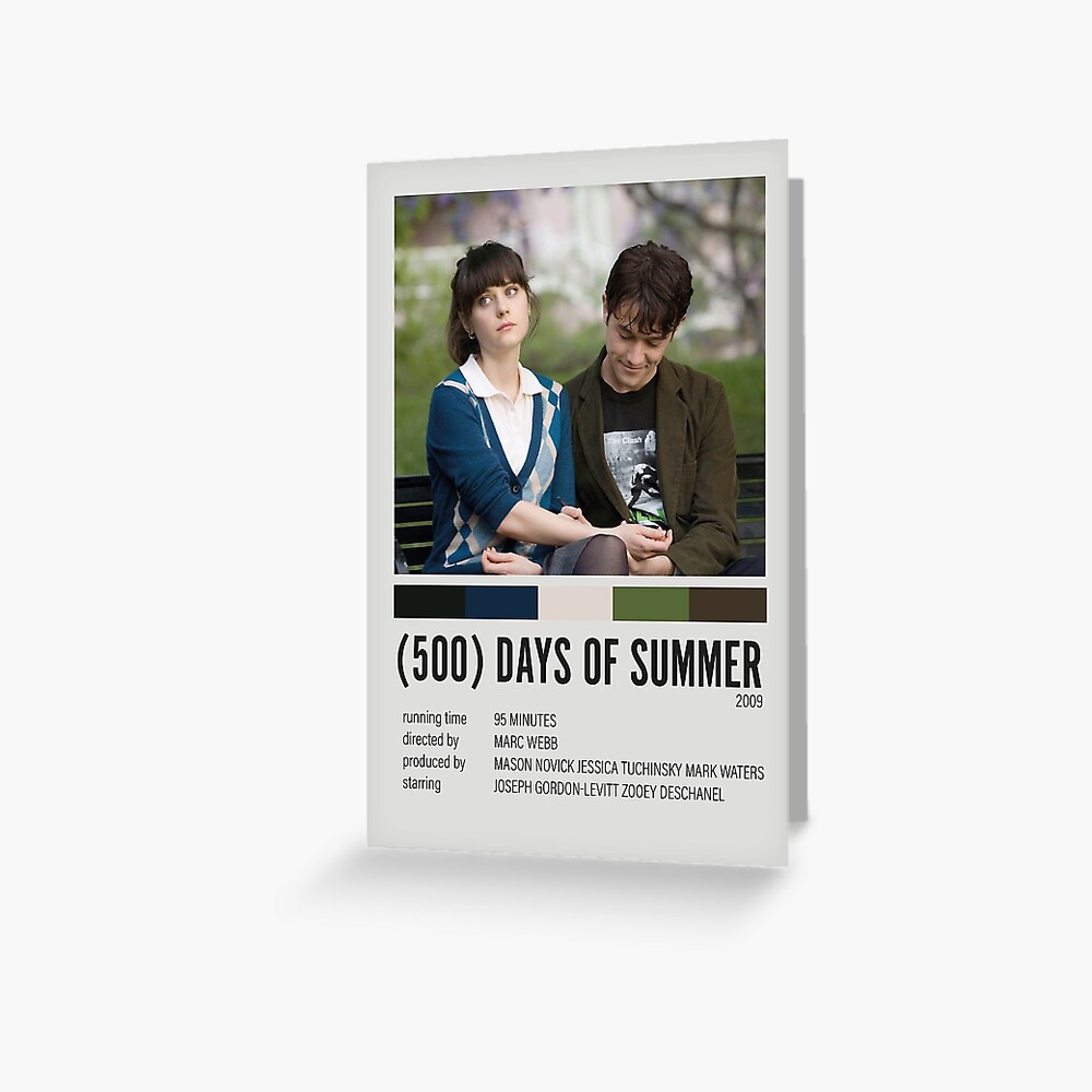 (500) days of summer | Greeting Card