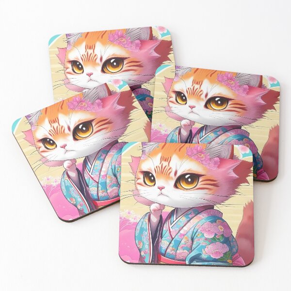 Item preview, Cute Nekomata​ Japanese style  designed and sold by ShounenGifts.