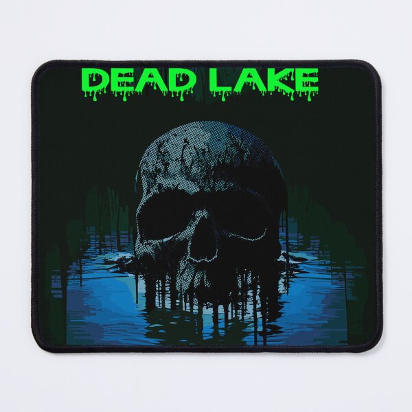 Item preview, Skull in the lake with blue color illustrator digital artwork  designed and sold by mixreality.